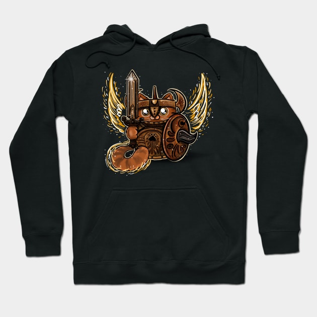 Crucible Knight Cat | Elden Ring Fanart Hoodie by S1MoonKa